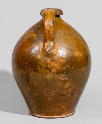 Galena, Illinois Redware Jug, mid 19th century