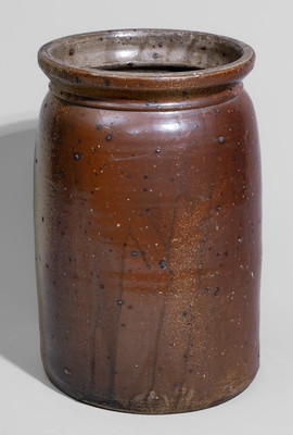 Two-Gallon A.A. JOHNSON / WATER VALLEY, Mississippi Stoneware Jar