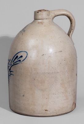 Three-Gallon F. B. NORTON SONS / WORCESTER, MASS Stoneware Dove Jug