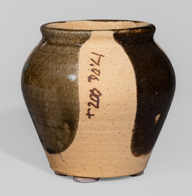 Very Rare Stephen Ferrell, Edgefield, SC Stoneware Test Jar, Inscribed "SF / 1993"
