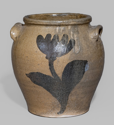 Very Rare Stephen Ferrell 2011 Jar from First Wood Firing of the Arthur and Esther Goldberg Edgefield Pottery Kiln