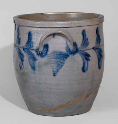 Rare HAMILTON & PERSHING / JOHNSTOWN, PA Stoneware Jar, c1852-55