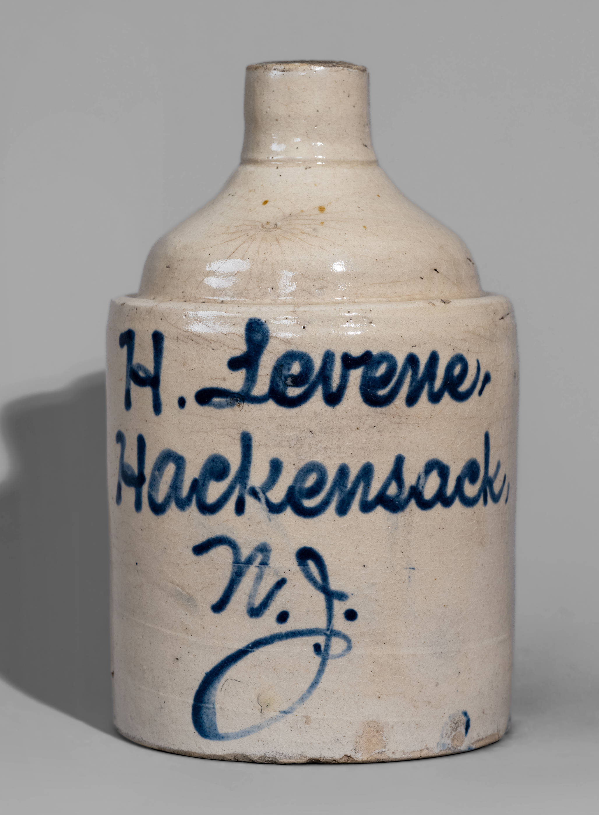 【激レア】Jerry's outfitters × CAMP HOLIC Half-Gallon Hackensack, NJ Stoneware Advertising Jug attrib
