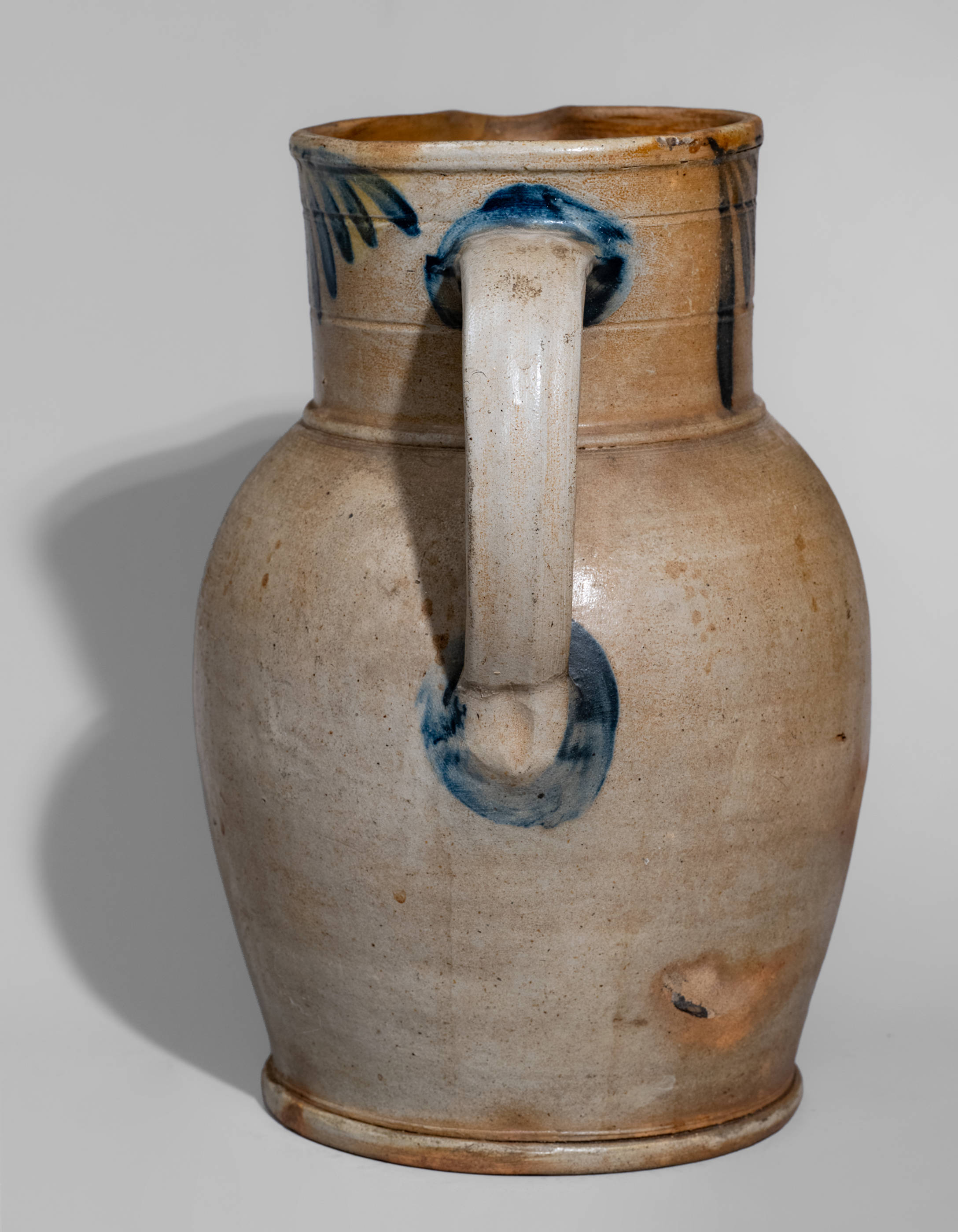 Two-Gallon Remmey Family, Philadelphia, PA Stoneware Pitcher