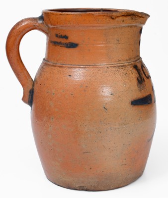 Exceedingly Rare D Ack / Mooresburg Pa Stoneware Presentation Pitcher for 