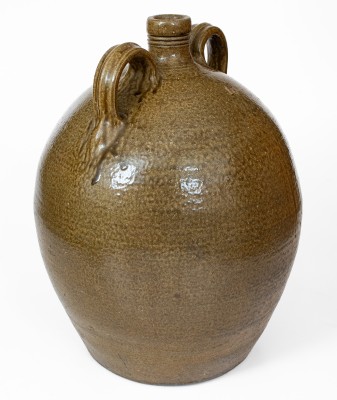 Outstanding Ten-Gallon DS (Daniel Seagle, Vale, Lincoln County, NC) Stoneware Jug
