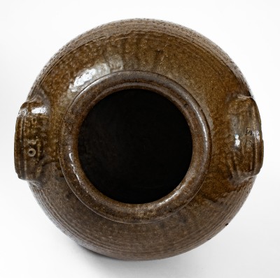 Monumental Ten-Gallon DS (Daniel Seagle, Vale, Lincoln County, NC) Stoneware Jar