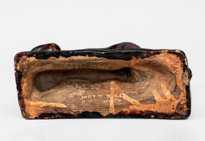 Extremely Rare JOHN W. BELL / Waynesboro, Pa. Whippet Dog Figure, circa 1880