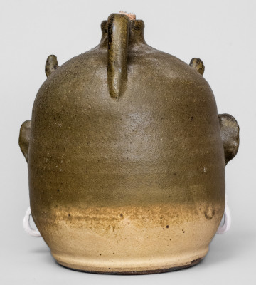 Rare Lanier Meaders (Cleveland, GA) Devil Face Jug, circa 1970