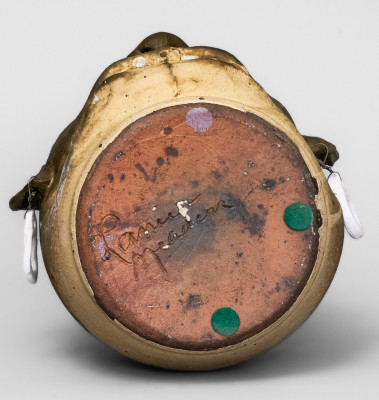 Rare Lanier Meaders (Cleveland, GA) Devil Face Jug, circa 1970