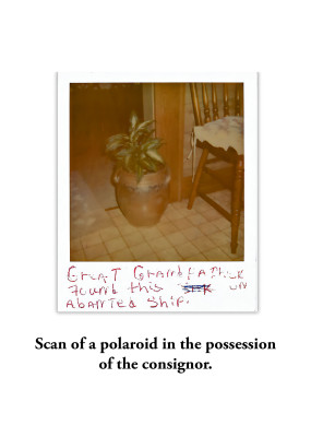 COMMERAWS / STONEWARE Stoneware Jar w/ Impressed Drape-and-Tassel Decoration