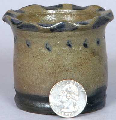 Probably Western PA Miniature Jar / Flowerpot