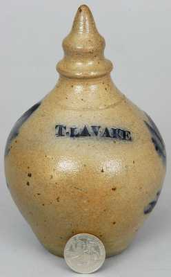 Stoneware Bank Stamped T. LAVAKE