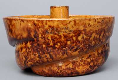 JOHN BELL / WAYNESBORO Redware Turk's Head Mold