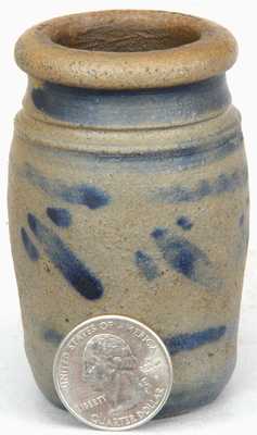 Miniature Western PA Stoneware Jar
