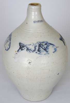 BOSTON Stoneware Fish Jug, made by Jonathan Fenton