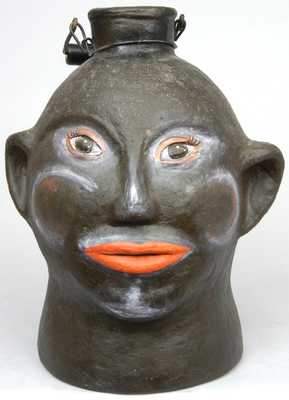 Wilkesboro, North Carolina Pottery Face Jug