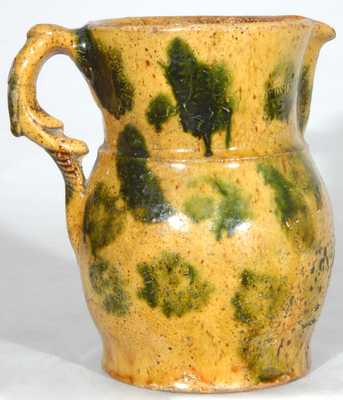 SOLOMON BELL / STRASBURG / Va Redware Pitcher