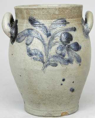 J. REMMEY / MANHATTAN-WELLS / NEW-YORK Stoneware Jar