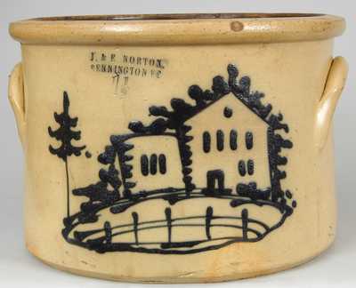 Stoneware Crock, “J. Norton and Co.” • Jeffrey Tillou Antiques