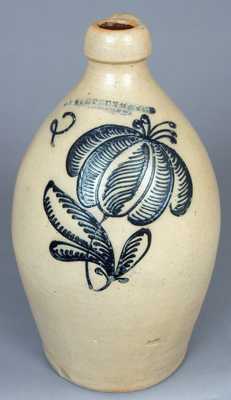 F. STETZENMEYER / ROCHESTER, N.Y. Stoneware Jug