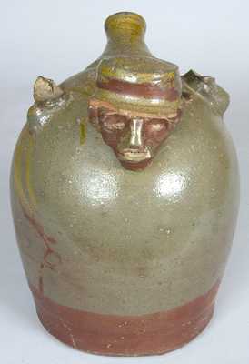 Southern Stoneware (probably TN) Face Jug