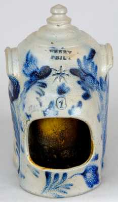HENRY / PHILA Chicken Waterer, made at the Remmey Pottery, Philadelphia