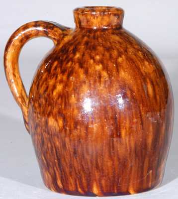 JOHN BELL Redware Jug (Waynesboro, PA)