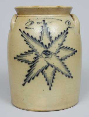 T. HARRINGTON / LYONS Stoneware Starface Crock