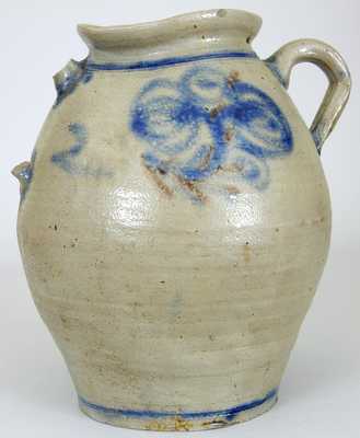 Early NJ Stoneware Jar, 18th century, Kemple, Ringoes, NJ