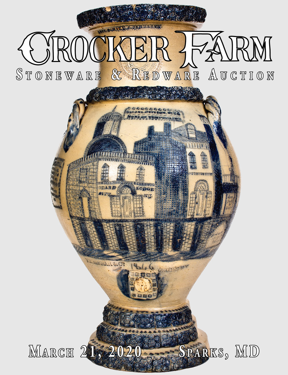 Store Crocker Farm Stoneware Auction