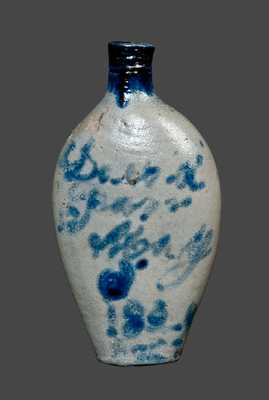 David Parr / May 5 1823, Baltimore, MD Stoneware Flask
