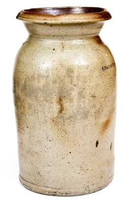 J.D. Craven (Randolph and Moore Counties, NC) Stoneware Jar