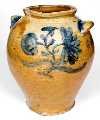 Large-Sized Manhattan Area Stoneware Jar, C. Atterbury / August 24th, 1807