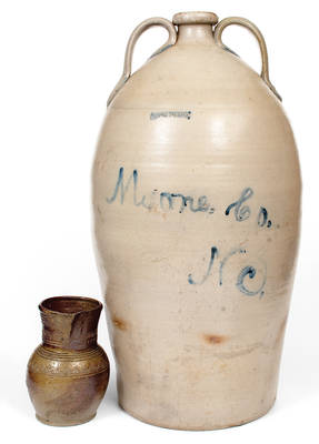 Monumental J. D. & T. W. CRAVEN Stoneware Water Cooler Inscribed 