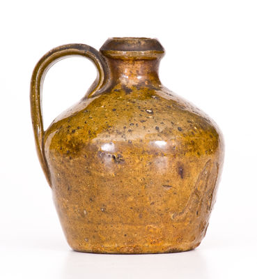 Miniature Earthenware Election of 1928 Whiskey Jug, Inscribed 