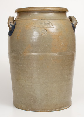 Extremely Rare T. S. BALSLEY / DETROIT, Michigan Four-Gallon Stoneware Jar