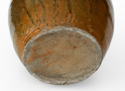 Exceptional C. Rhodes / Maker (Collin Rhodes, Edgefield District, SC) Four-Gallon Double-Handled Stoneware Jug