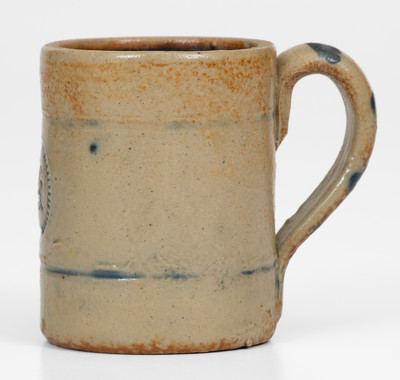 Very Rare Miniature Stoneware Mug attrib. New Ulm, Minnesota