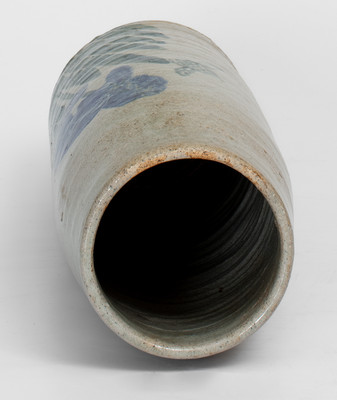 Exceptional Large Lidded Vase attrib. Arie Meaders, Cleveland, Georgia, circa 1965
