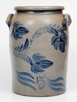 Fine A & W Boughner / Greensboro, PA Stoneware Jar
