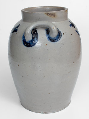 Very Rare Incised Baltimore Stoneware Jar, probably Morgan / Amoss, c1820