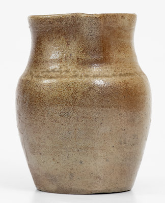 Extremely Rare Small-Sized Stoneware Pitcher: 