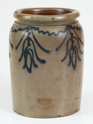 Fine 1/2 Gal. B. C. MILBURN / ALEXA. (Alexandria, Virginia) Stoneware Jar
