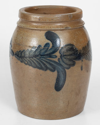 Half-Gallon Alexandria, Virginia Stoneware Jar (Wilkes Street Pottery)