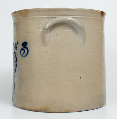 Three-Gallon N. CLARK & CO / LYONS Stoneware Jar