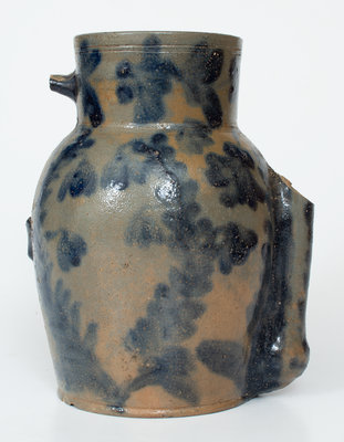 Extremely Rare Stoneware Coffeepot, Henry Remmey, Philadelphia, circa 1835