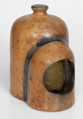 Half-Gallon Stoneware Chick Waterer, probably NJ
