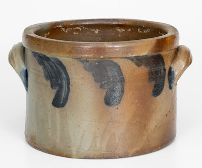 JOHN BELL / WAYNESBORO Stoneware Butter Crock, c1850-80
