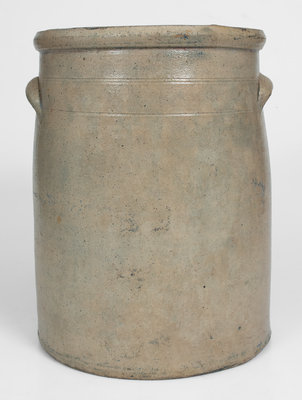 Four-Gallon Stoneware ICE WATER Cooler, Ohio, c1875